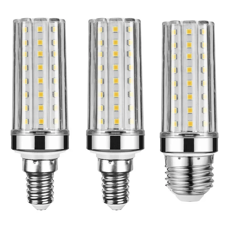 Светодиодная лампа E27 E14 Кукуруза SMD2835 12 Вт 16 20 24 AC 185 в 265 холодный белый/теплый