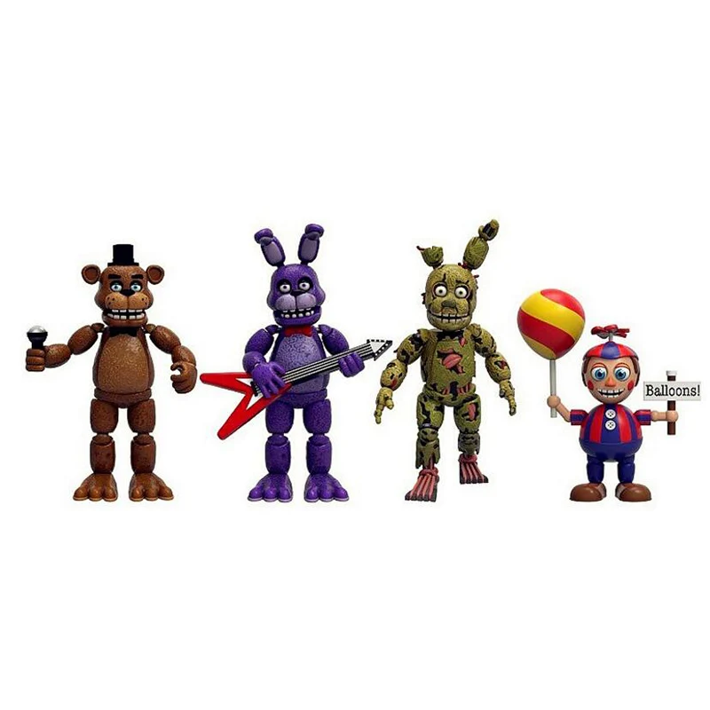 Five Nights at Freddy's Toys 8 видов стилей Бонни Чика цыпленка Фокси оголенные эндоскелет
