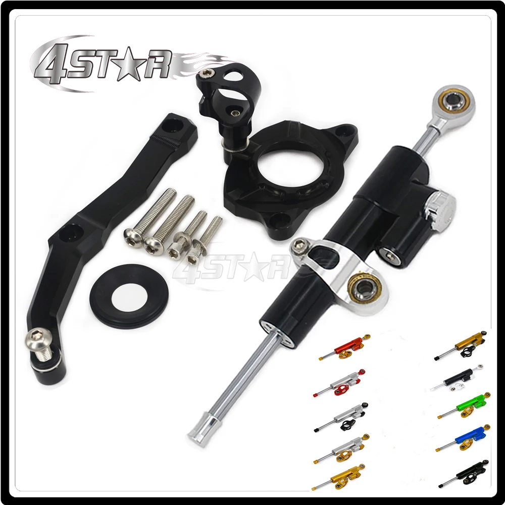 Стабилизатор рулевого демпфера мотоцикла и кронштейн для KAWASAKI Z1000 Z 1000 2010 2011 2012 2013