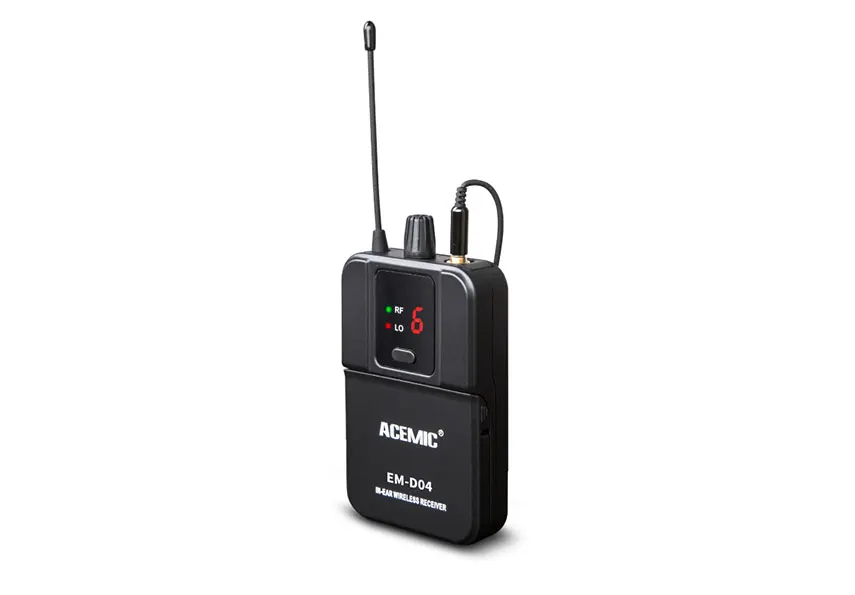 Acemic EM D01 одноканальный беспроводной в ухо монитор системы|Микрофоны| |