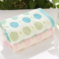 100pure cotton color ring child towel hand towel wholesale home cleaning face for baby for kids high quality