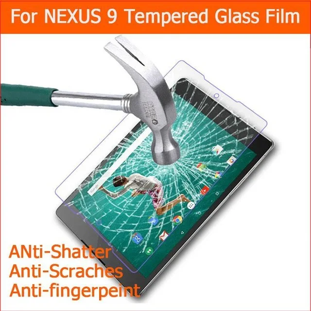 2.5D для LG GOOGLE NEXUS 9 закаленное стекло оригинальная 9H защитная пленка