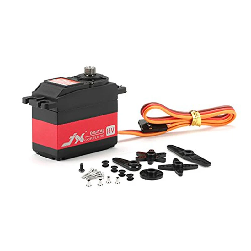 JX PDI-HV5932MG 180 градусов большой крутящий момент 32 кг высокоточная металлическая Шестерня цифровой сервопривод без сердечника для радиоуправляемого самолета Робота автомобиля
