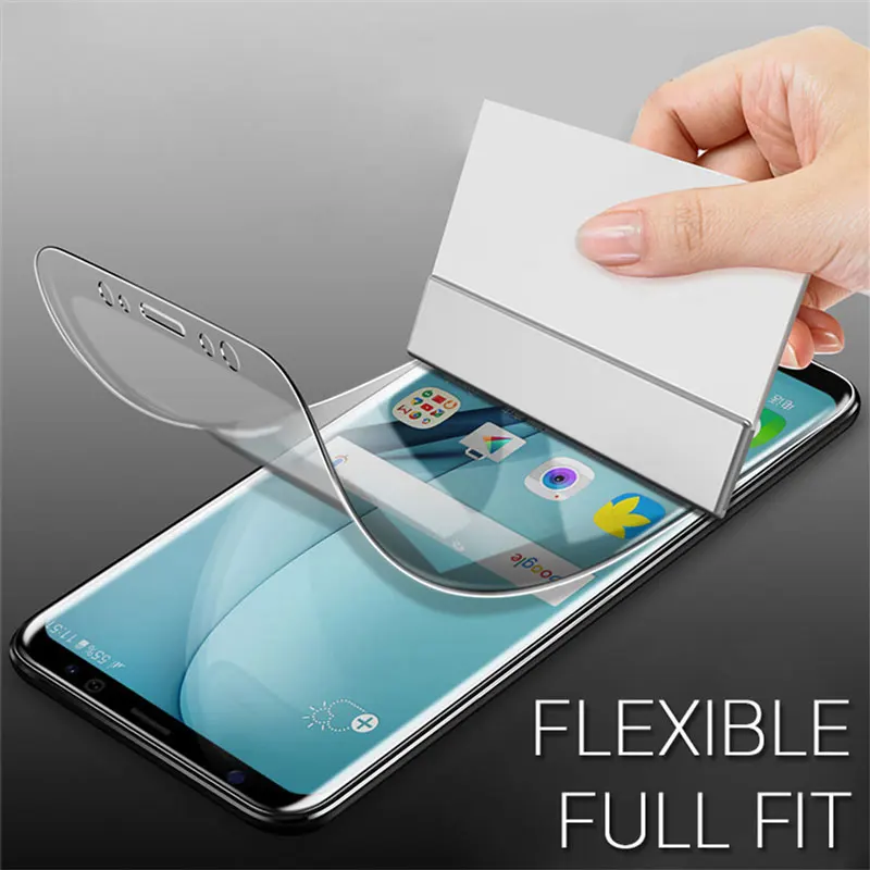 50pcs/lot Soft Hydrogel Protective Film For iPhone X 7 8 6 6S Plus Film XR XS Max with Retail packages