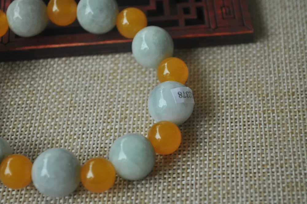 

Certified 100% Natural A Emerald Jade Pendant~Bracelet Jade Bracelet free shipping