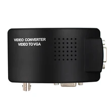 6 шт. BNC к VGA конвертер композитный SVIDEO видео выход адаптер