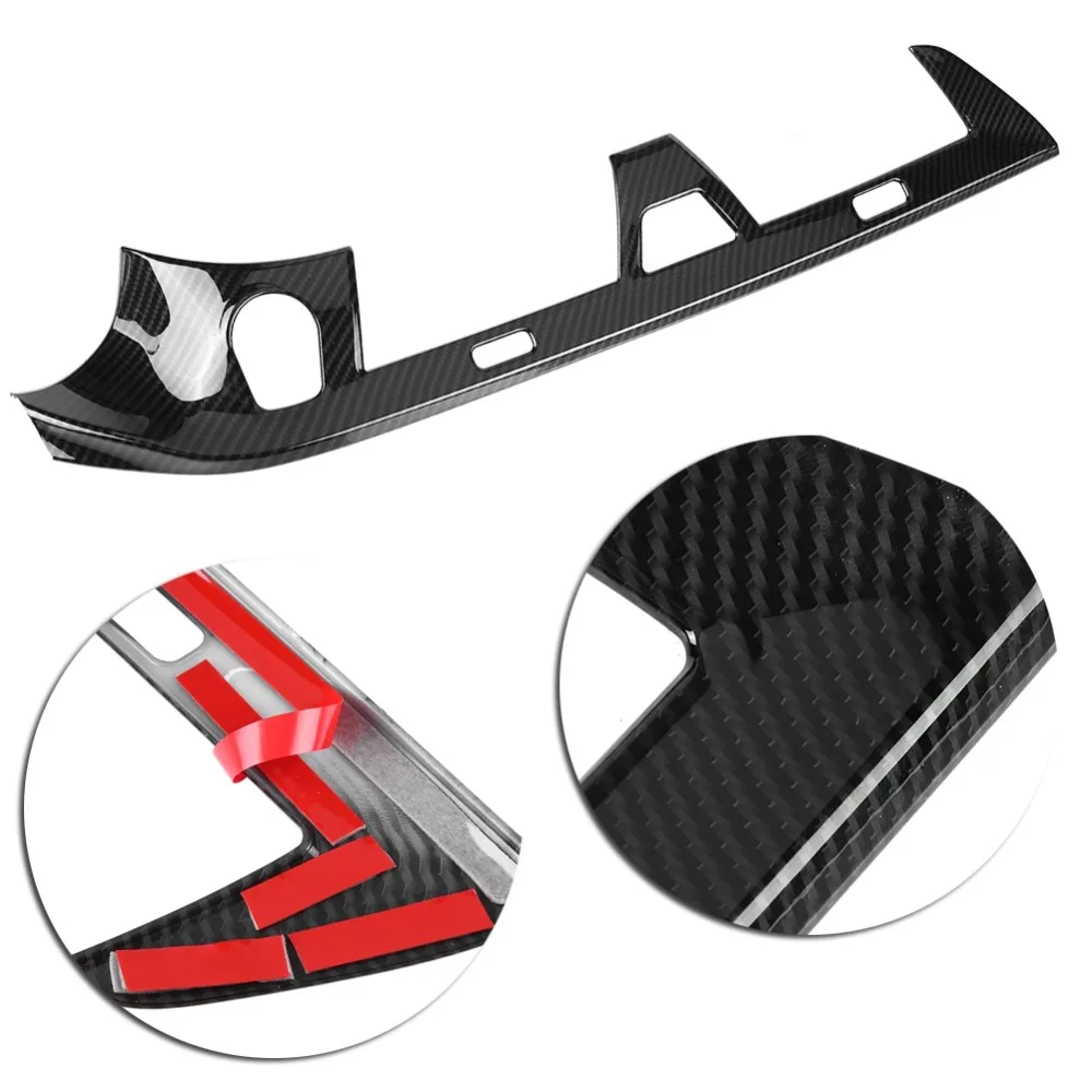 Автомобильная консоль из углеродного волокна панель выходного отверстия