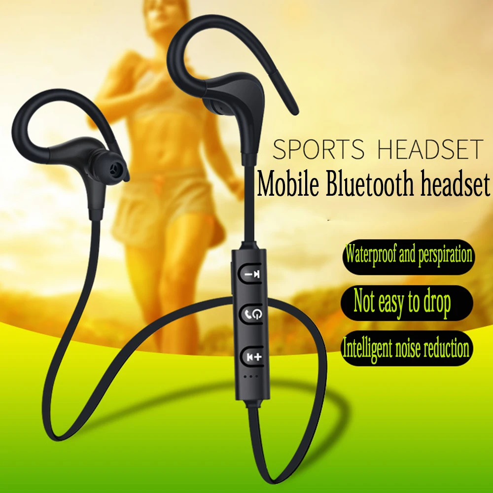 S6 Беспроводные спортивные наушники Bluetooth наушники стереонаушники Haedset для Apple IPhone X, 8, 7, 6, 5 samsung Xiaomi huawei sony