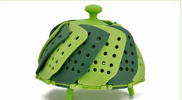 Складные сливные корзины для фруктов лидер продаж складная пластиковая домашняя