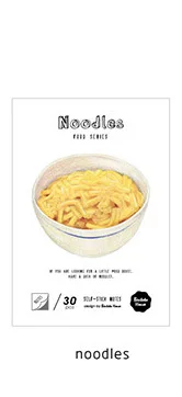 noodles 1 шт. Kawaii Симпатичные печенье Лапша стикер маркер Закладка блокнот наклейки флаги Канцтовары Школьные принадлежности Papeleria sl1908 - Цвет: noodles