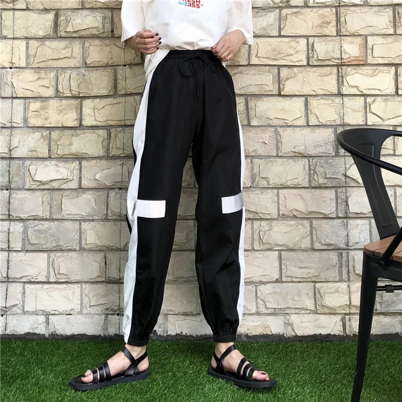 Одежда для ранней осени женщин новинка модные хипстерские шаровары в стиле