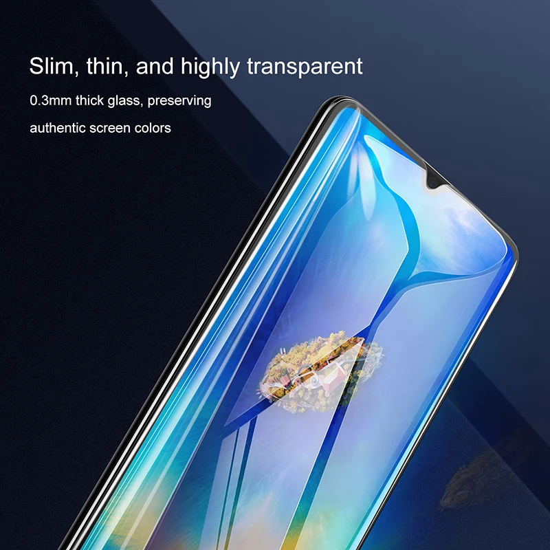 Ультратонкое закаленное стекло Baseus 0 3 мм для Huawei Mate 20 Защита экрана телефона