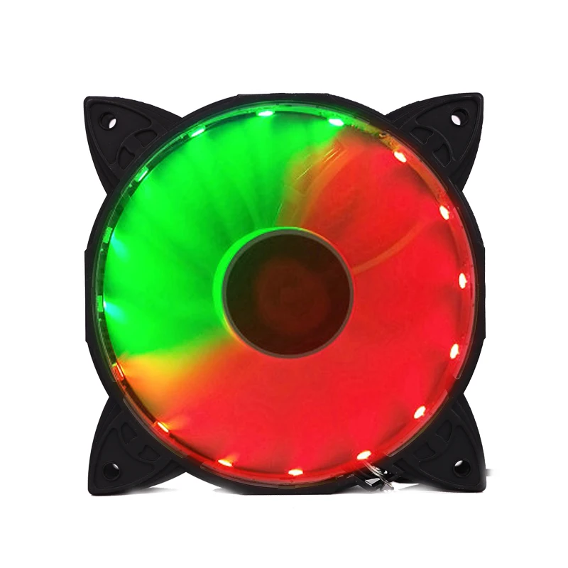 Чехол для компьютера охлаждающий вентилятор ПК с RGB регулировкой светодиодный