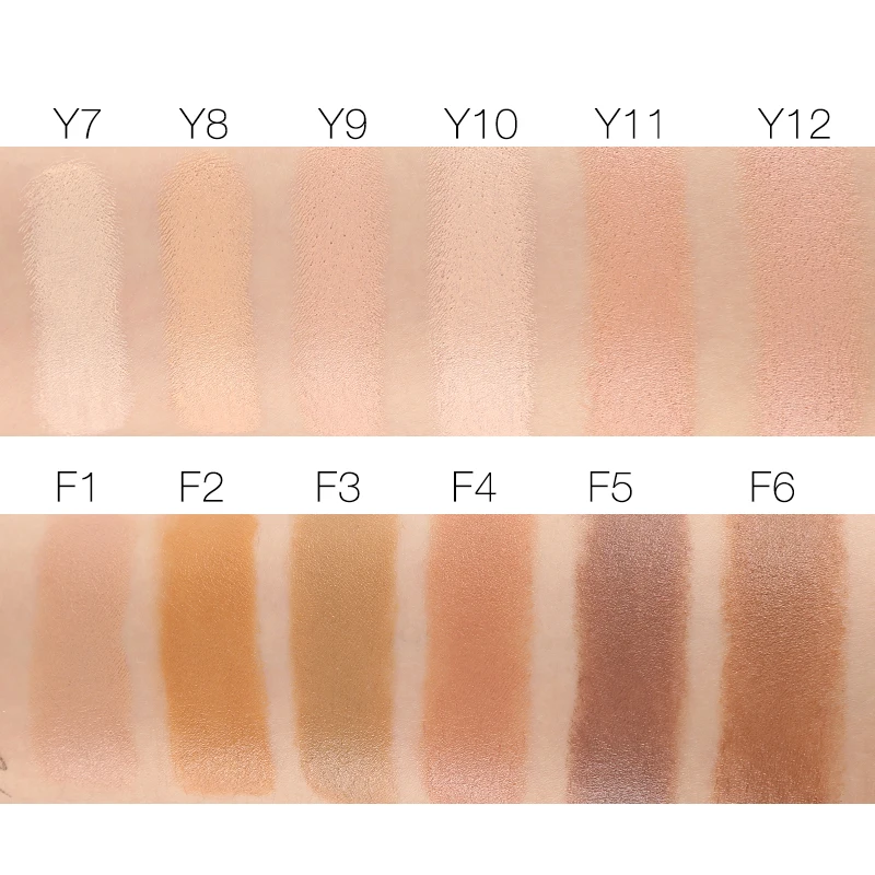 MISS ROSE 12 цветов подушка для основы полное покрытие консилер длинный бронзатор