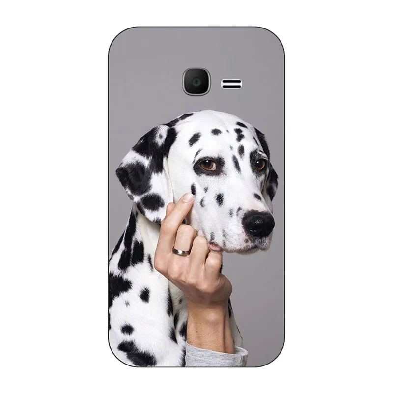Модный мультяшный чехол для Samsung Galaxy Star Plus/Pro телефона с изображением кота и