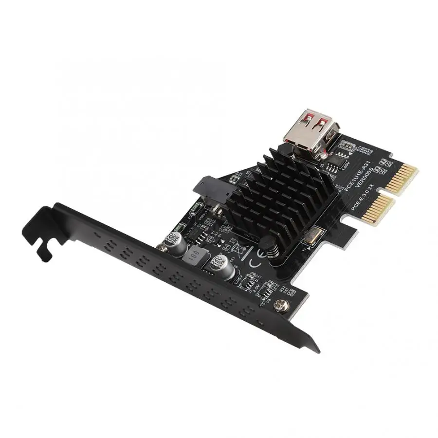 Высокоскоростная передача USB3.1 фронтальная зеркальная Плата расширения адаптер