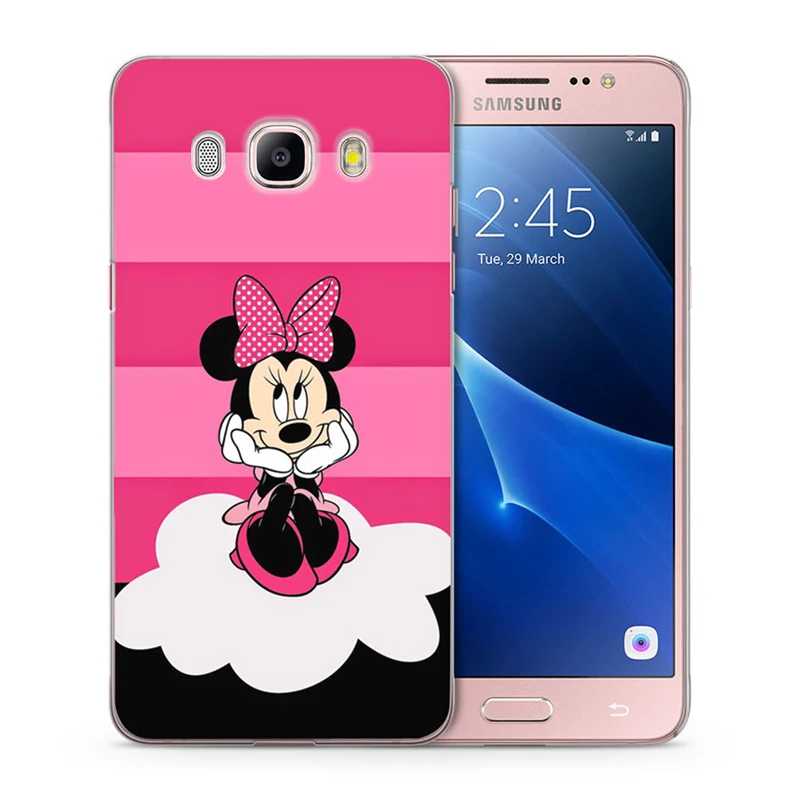 Чехол для телефона Samsung Galaxy A3 A5 2016 2017 Мягкий Силиконовый ТПУ рисунок Микки и Минни