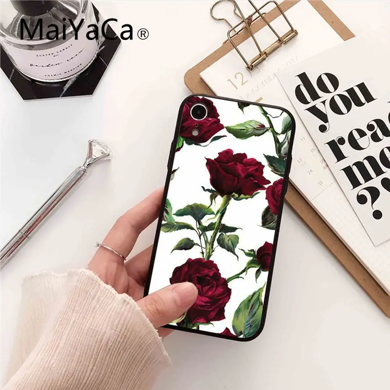 Maiyaca искусство красивый Fondos цветы красочный симпатичный чехол для телефона iPhone 5