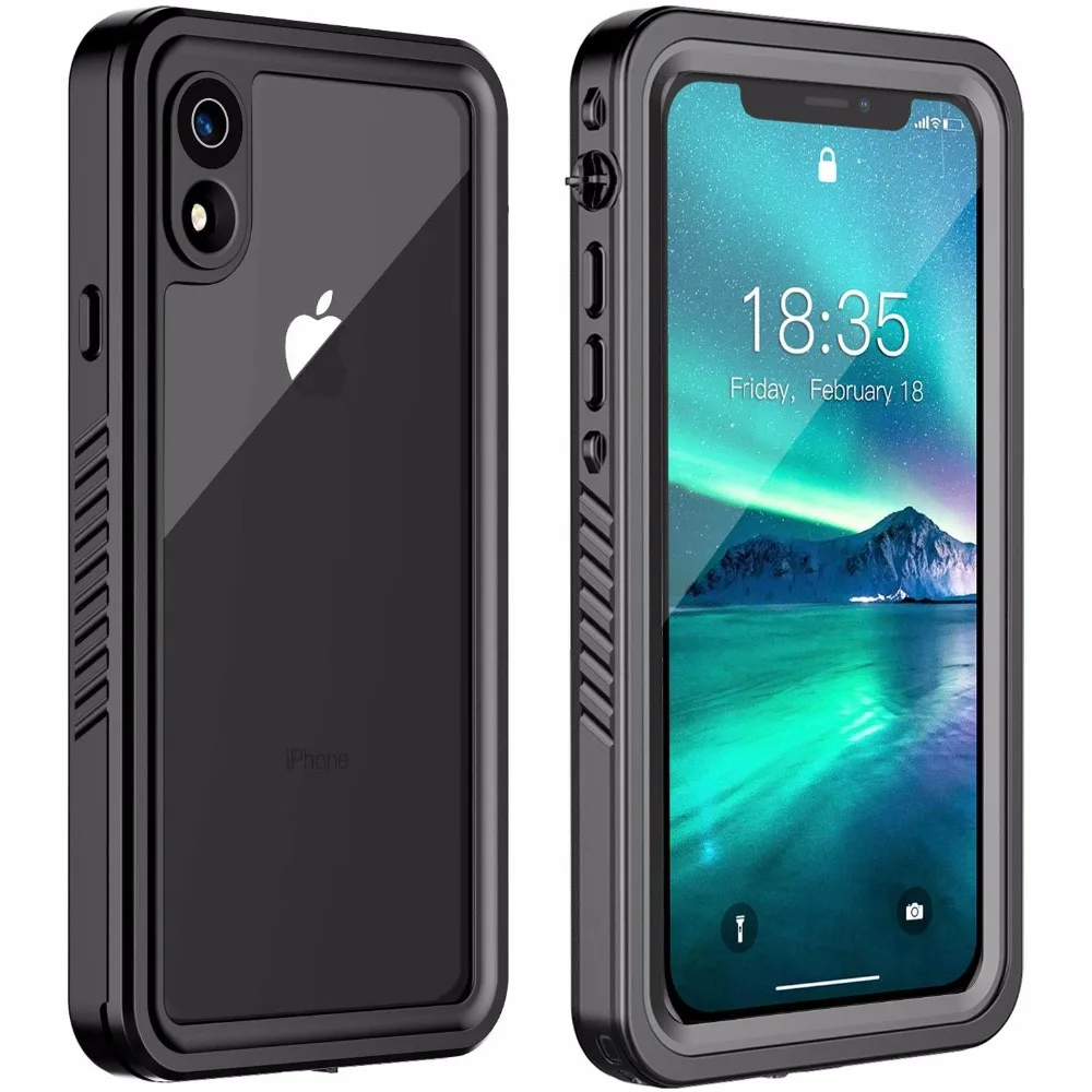 Водонепроницаемый чехол для iPhone Xr IP68 Сертифицированный полный корпус