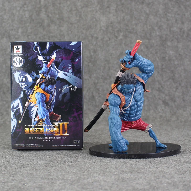 14-18 см одна деталь Banpresto фигурка Колизей переплетенный человек Обезьяна D Луффи кошмар Шестерня четвёртый Чемпион фигурка ПВХ модель игрушки
