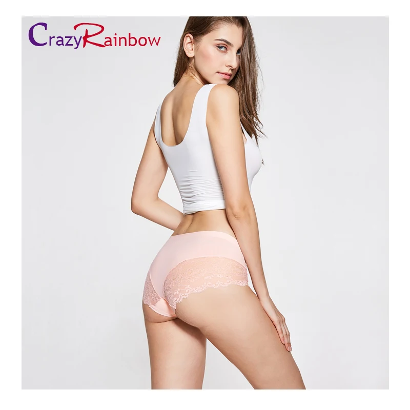 Горячая распродажа! L женские сексуальные кружевные трусики бесшовные хлопковые