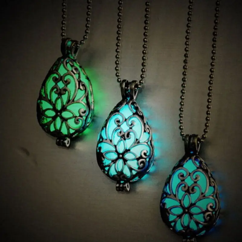 1 шт. светящаяся в темноте подвеска ожерелье|necklace glowing|necklace collarnecklace chain |