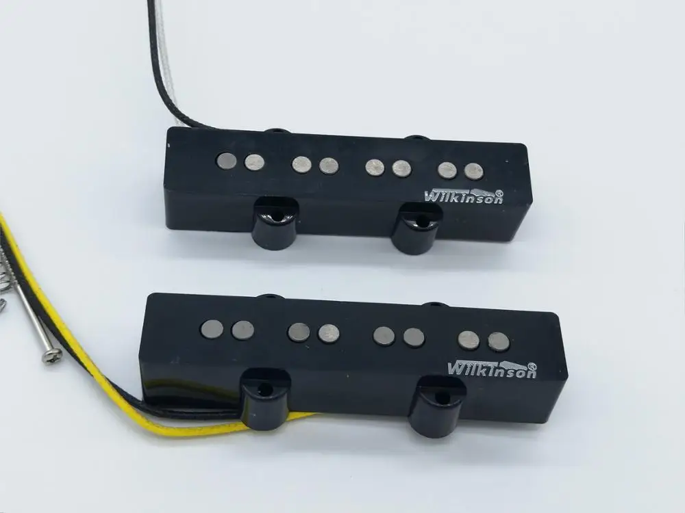 Звукосниматели Wilkinson WBJ Alnico для баса 4 струны Джазовый электрический бас гитарные