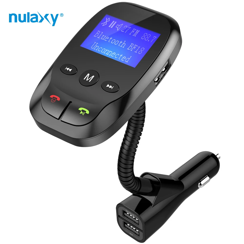 Автомобильный fm передатчик Nulaxy MP3 плеер Bluetooth Hands free автомобильный комплект Mp3 FM