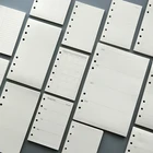 Плотный высококачественный A4 B5 45 листов Filofax планировщик бумаги в горошек с подкладкой ежемесячный недельный для выполнения пустые Cornell
