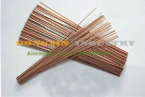 Серебристые сварочные прутки BCu5AgP 5% Ag электроды подходящие медные и латунные