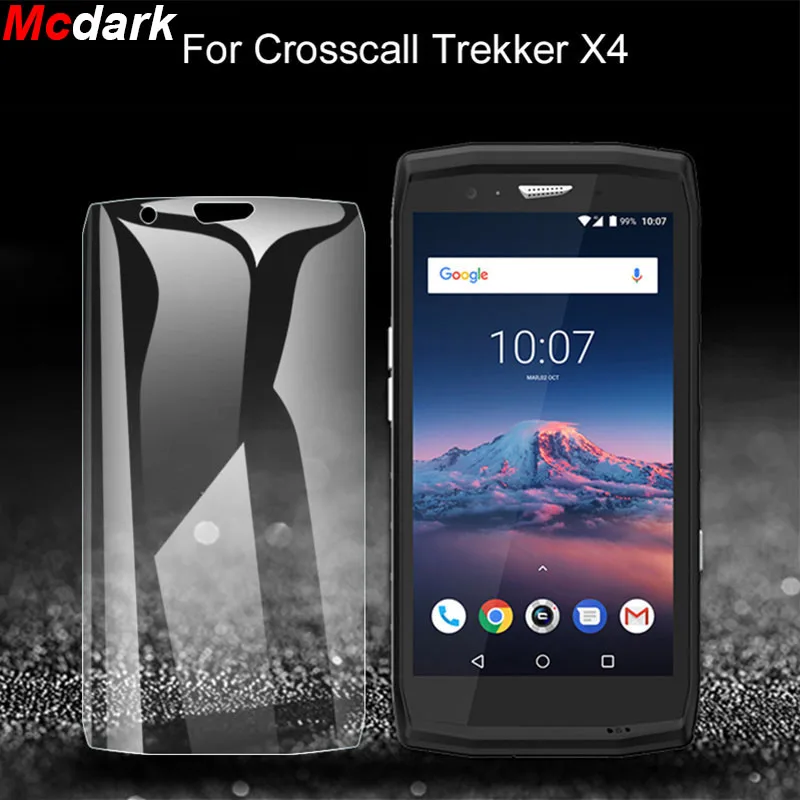 Закаленное стекло Mcdark 5 &quotƏH для защиты экрана Crosscall Trekker X4 Защитная пленка