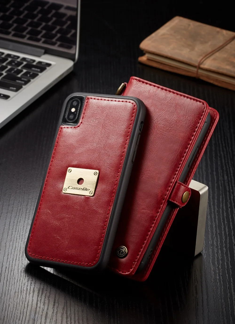 CaseMe PU кожаный чехол для iPhone X Xs XR Xs Max многофункциональный телефон чехол для iPhone 6 6 S Plus 7 8 Plus чехол для телефона
