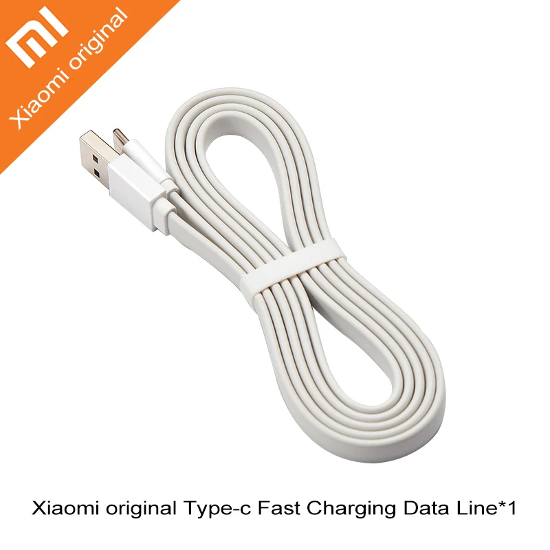 Xiaomi type-c cable Xiaomi 18 Вт быстро автомобильное зарядное устройство белый светодиодный подскажите светильник мобильный телефон зарядное устройство для быстрой зарядки с двумя выходными портами USB быстрое зарядное устройство для автомобильного зарядного устройства - Цвет: Xiaomi type-c cable