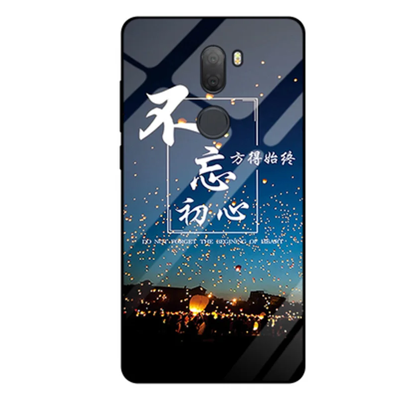 Чехол для xiaomi mi 5s plus, закаленное стекло звездного неба+ Жесткая задняя крышка из ТПУ Для xiaomi mi 5 splus, стеклянный чехол mi 5S plus