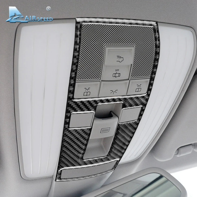 Airspeed для Mercedes Benz C Class W204 E W212 аксессуары из углеродного волокна салона автомобиля