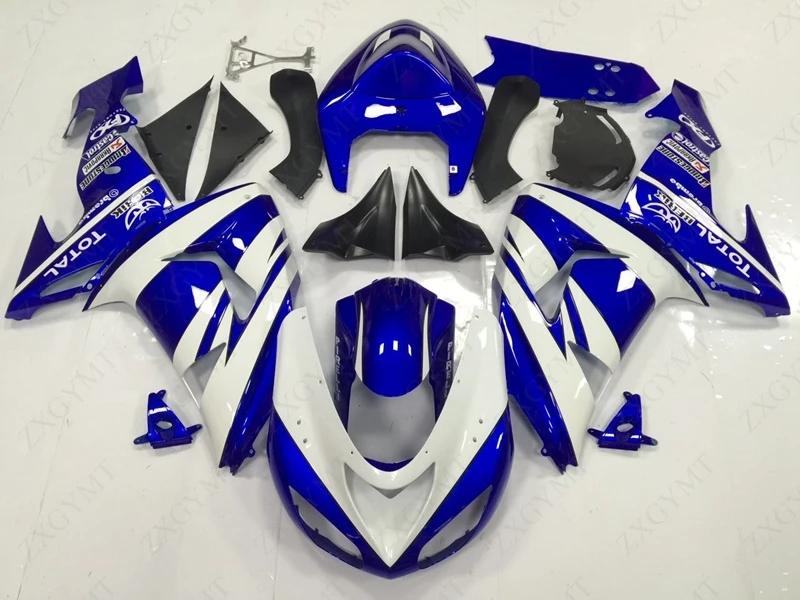 Кузов ZX10r 2006 2007 Обтекатели 07 Abs обтекателя 07|Накладки и декоративные молдинги| |