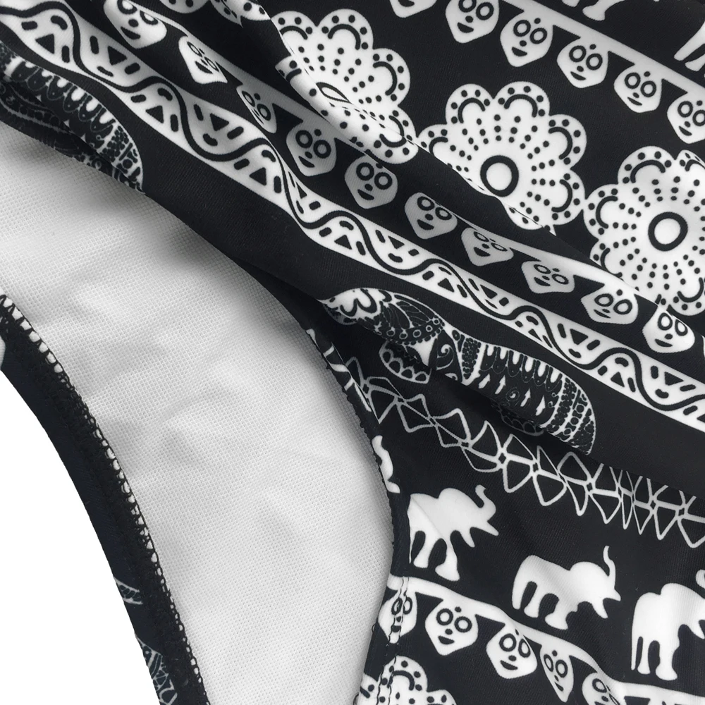 2017 плюс размер купальники женский комплект бикини пуш ап купальник высокая талия