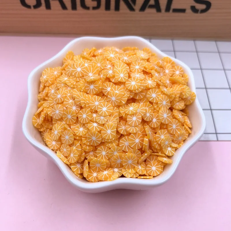 50 г/лот хит продаж глина облако ломтик радуга Новые фрукты брызгает для рукоделия