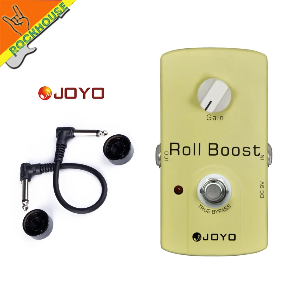 JOYO JF-38 рулон Boost Clean гитарная педаль эффектов ra Booster Stompbox осветляет ваш тон