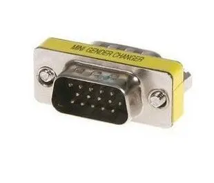 Адаптер преобразователь для мужчин и женщин 20 шт./лот VGA/SVGA 15Pin D Sub DB15 HD15 VGA|vga male to