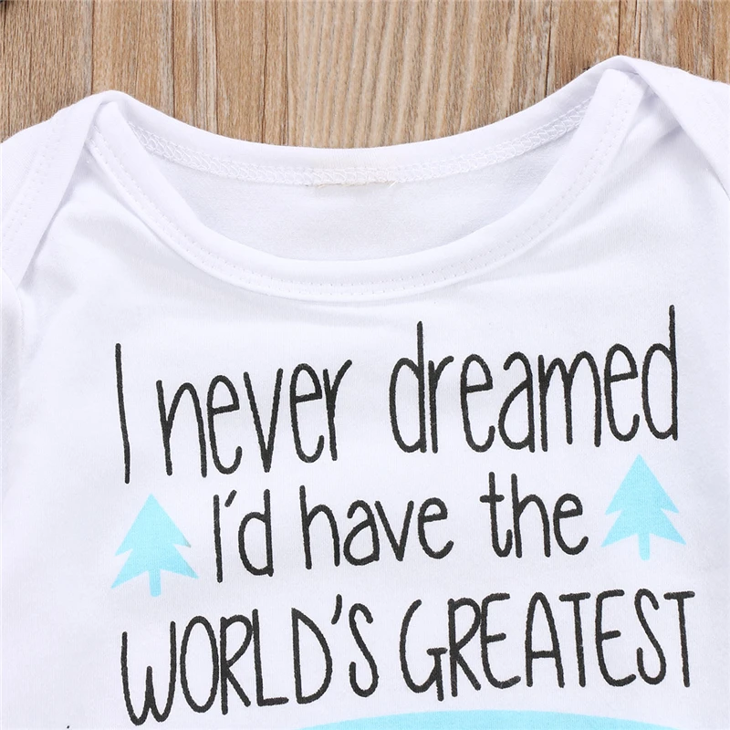 3 шт. детский хлопковый боди с длинным рукавом и шапкой |