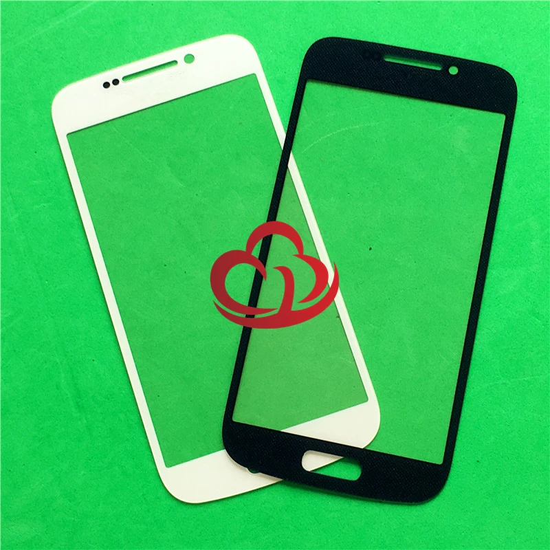 Замена ЖК дисплей спереди Сенсорный экран Стекло Внешний объектив для samsung Galaxy S4