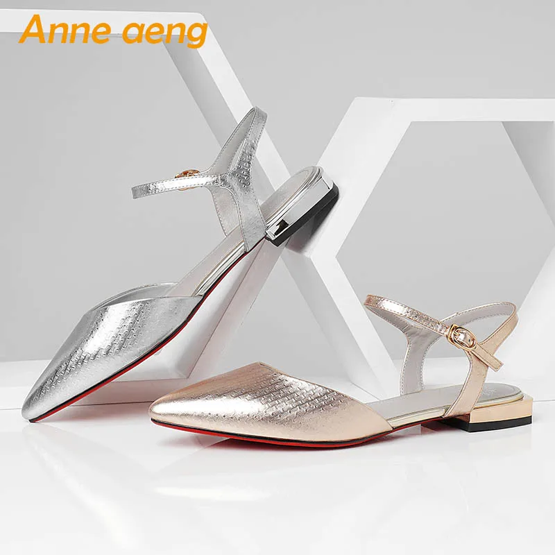 2019 г. Новые летние женские босоножки из натуральной кожи с ремешком на лодыжке