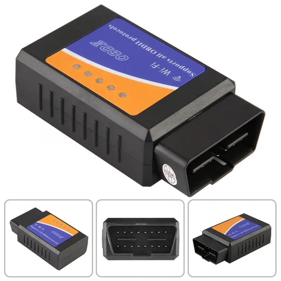 Автомобильный диагностический инструмент OBD2 OBDII V1.5 сканер кодов V03HW-1 автомобиля