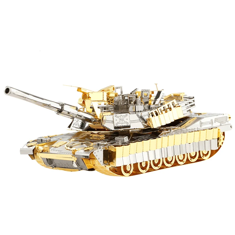 Piececool M1A2 SEP Танк 3D лазерная резка металла головоломка DIY Набор пазлов модель