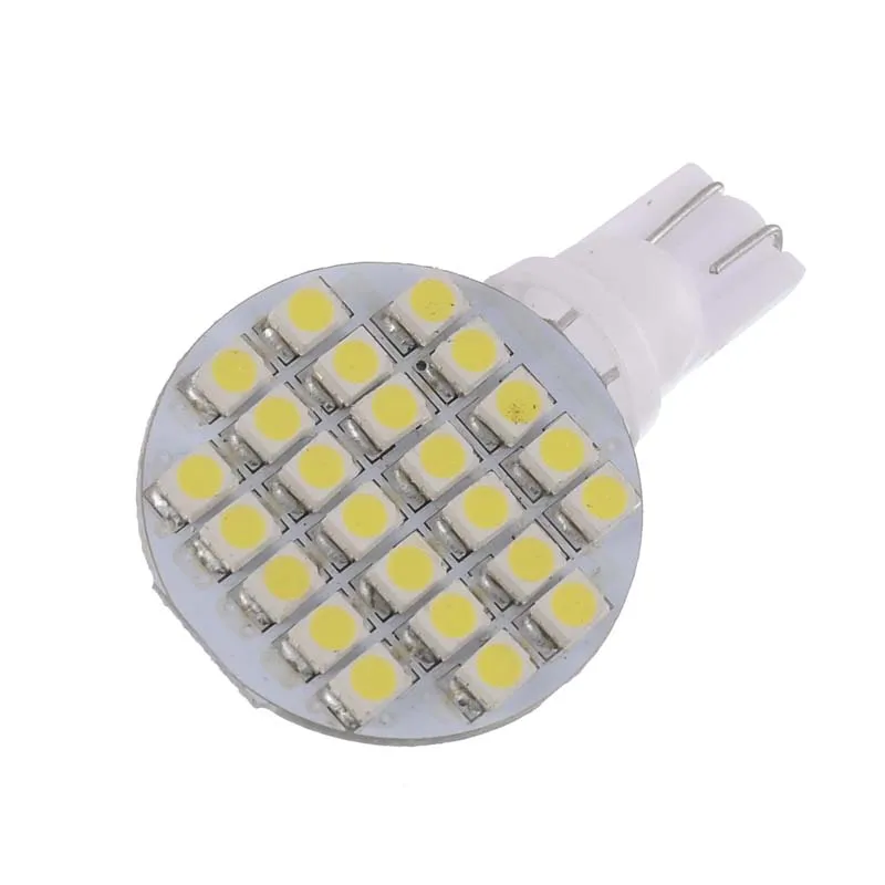 W5E светодиодный T10 194 168 подсветка для салона автомобиля 1210 3528 24SMD чтения