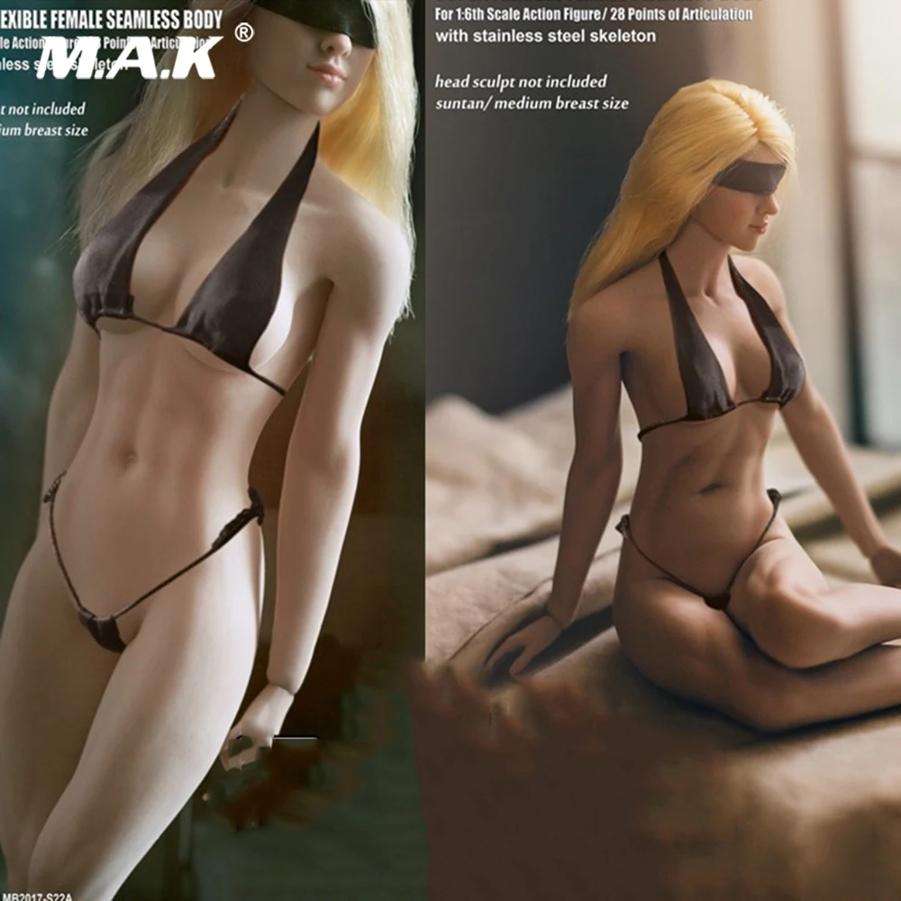 1/6 масштаб S22A/S23B женская супер гибкая бесшовная фигурка тела модель кукла со