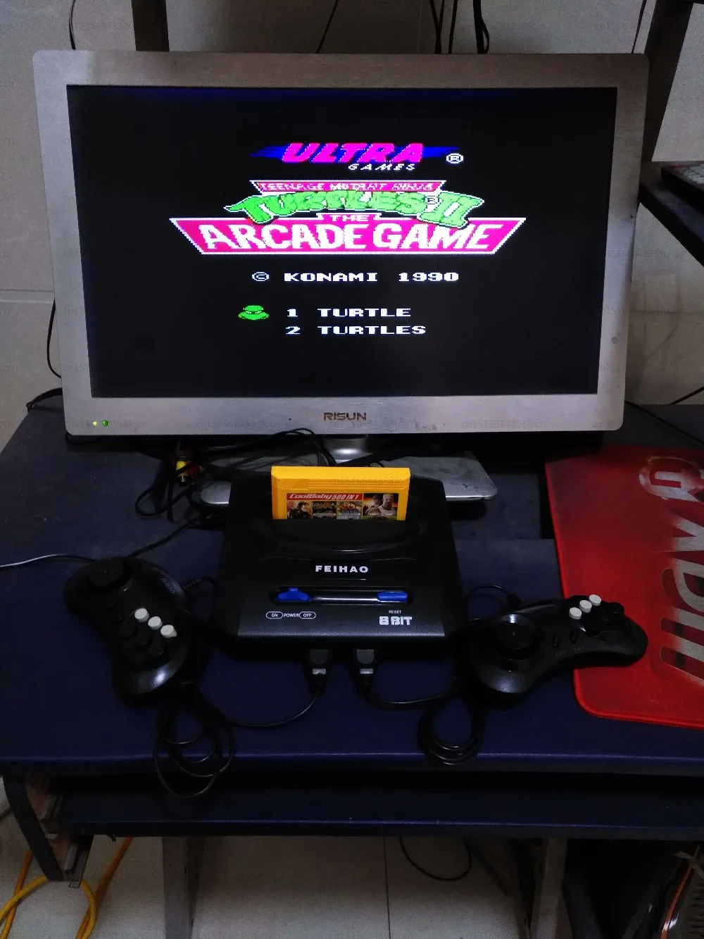 Ретро ТВ Видео игровая консоль для Nes 8 бит игры для Nes игры с двумя геймпадами и 500 в 1 картридж все игры разные