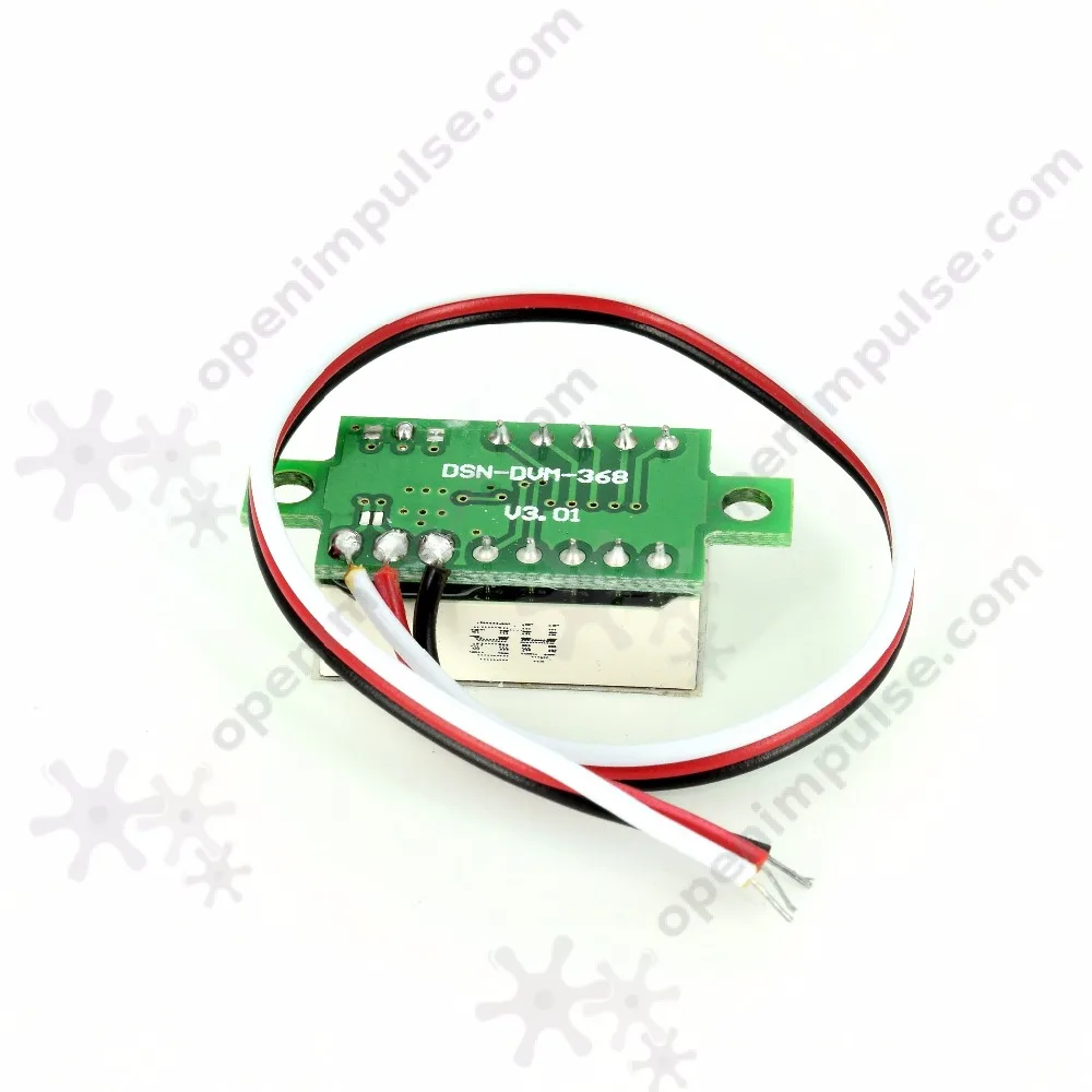 Вольтметр с красной панелью 0-30 в | Игрушки и хобби