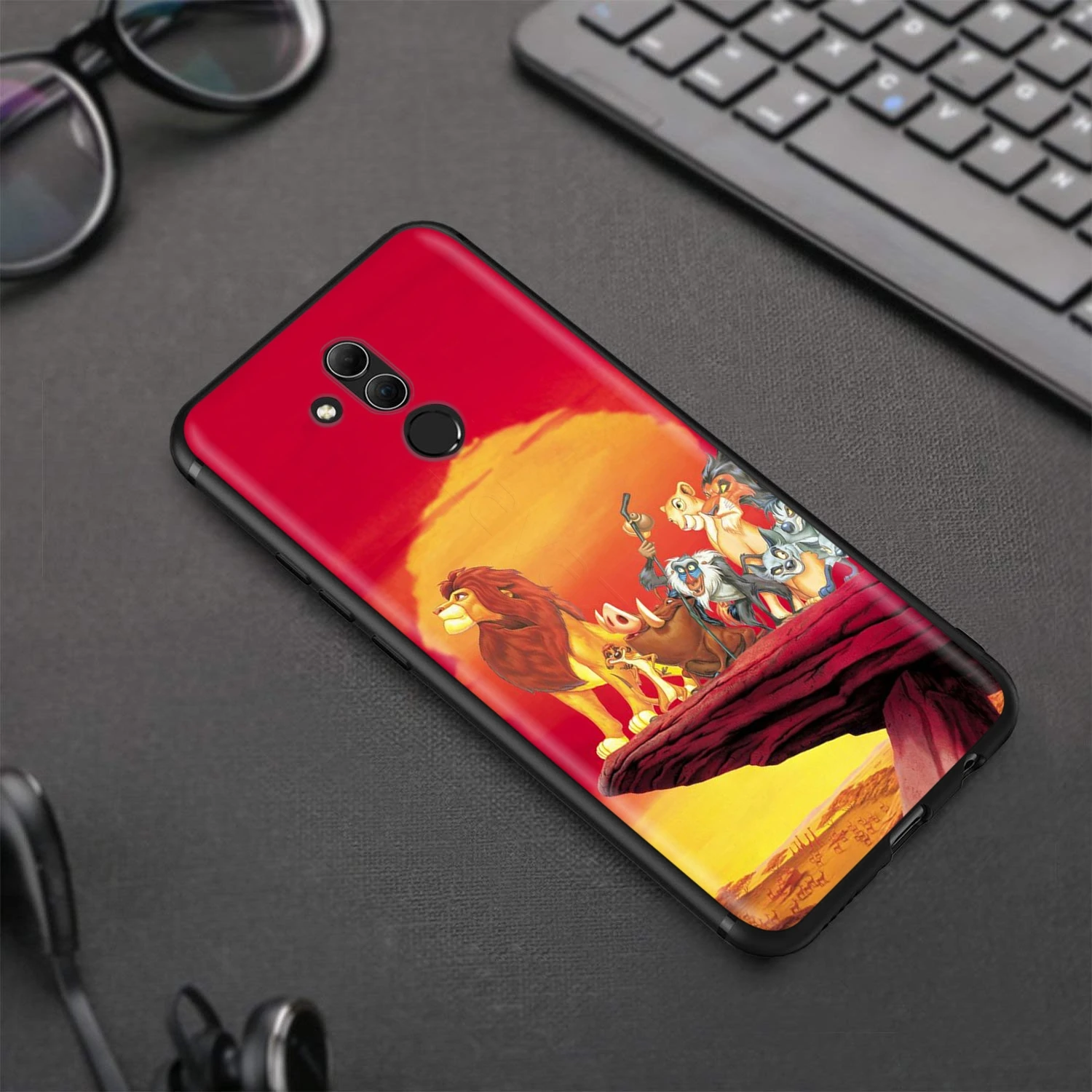 Lavaza мультфильм лев Король чехол для Huawei Honor 10 9 8 8x 8c 7x 7c 7a Note Nova 3 3i Lite Y9 Y7 Y6 |
